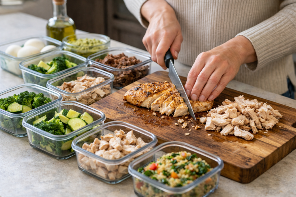 Batch Cooking with Chicken and More