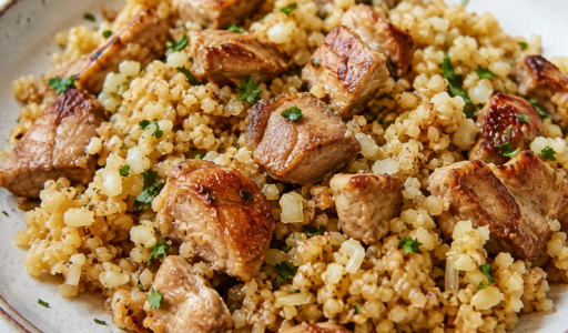 Chicken Skillet with Cauliflower Rice