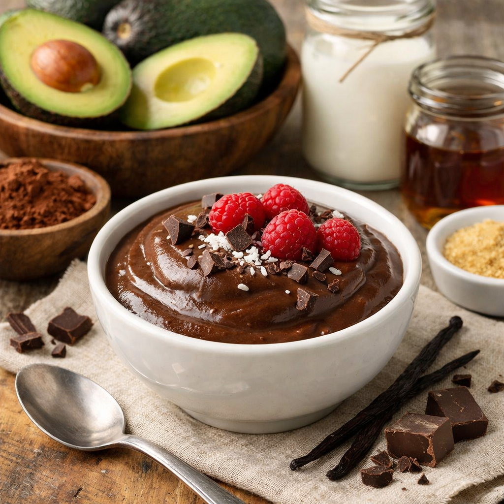 Chocolate Avocado Pudding