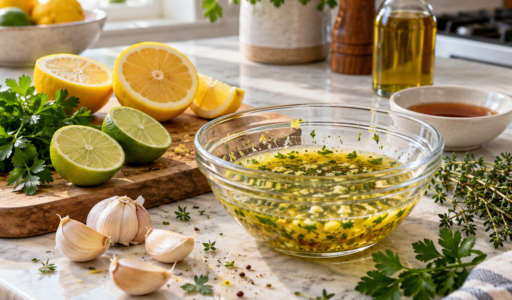 Citrus Marinade in the Kitchen