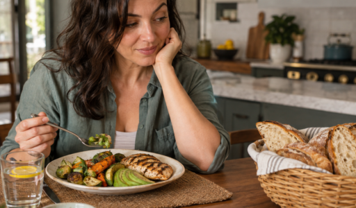 Eating a Meal While Yearning for Bread