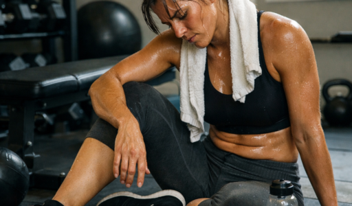Exhausted After a Workout