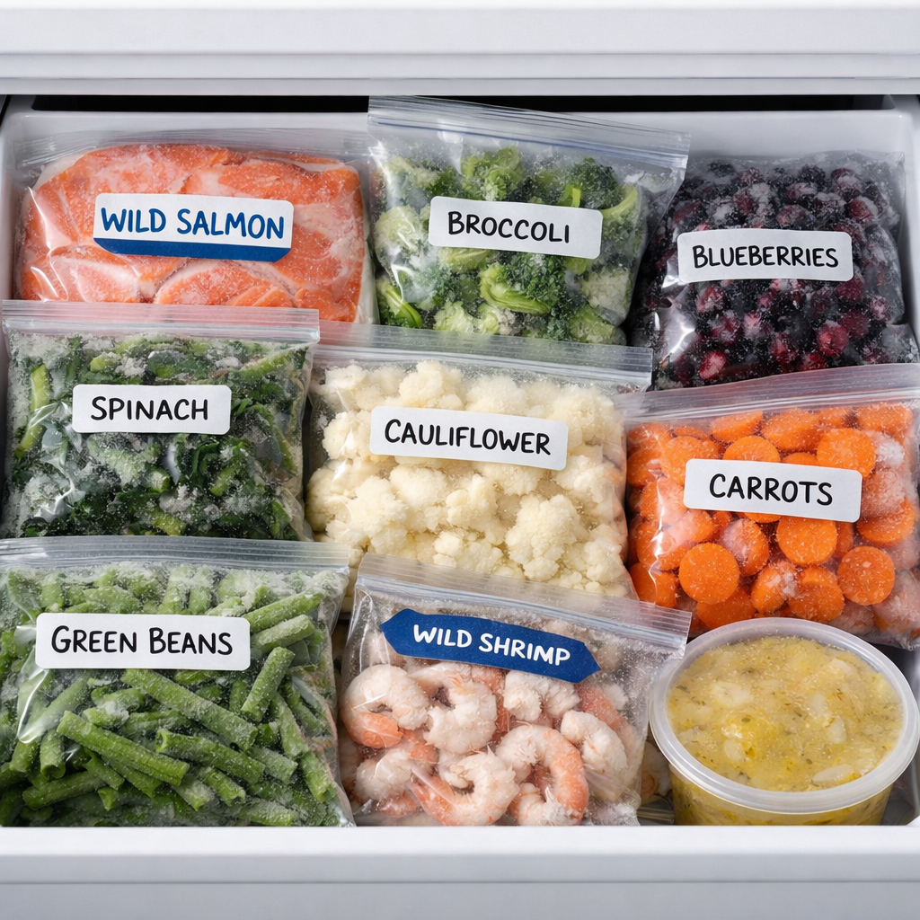 Frozen Low-Lectin Foods