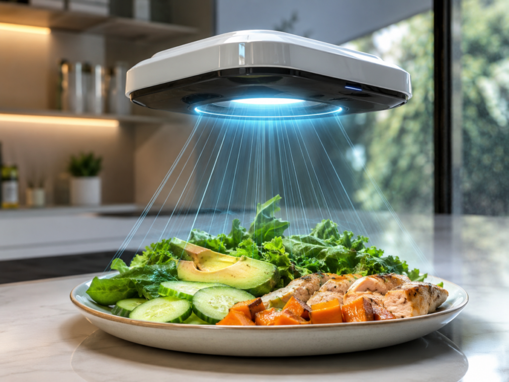 Futuristic Kitchen Food Scanner