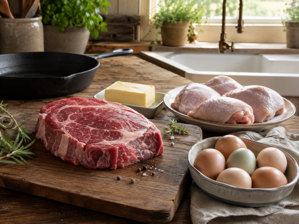 Grass Fed and Pastured Products