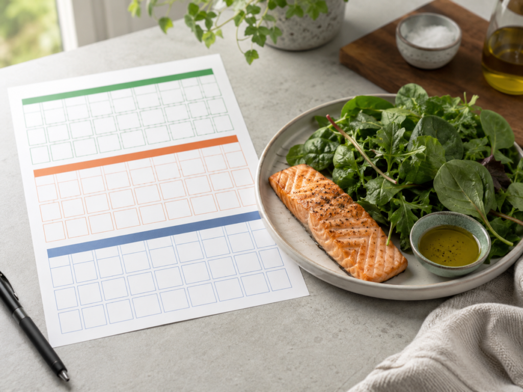 Health Planning Plate Setup
