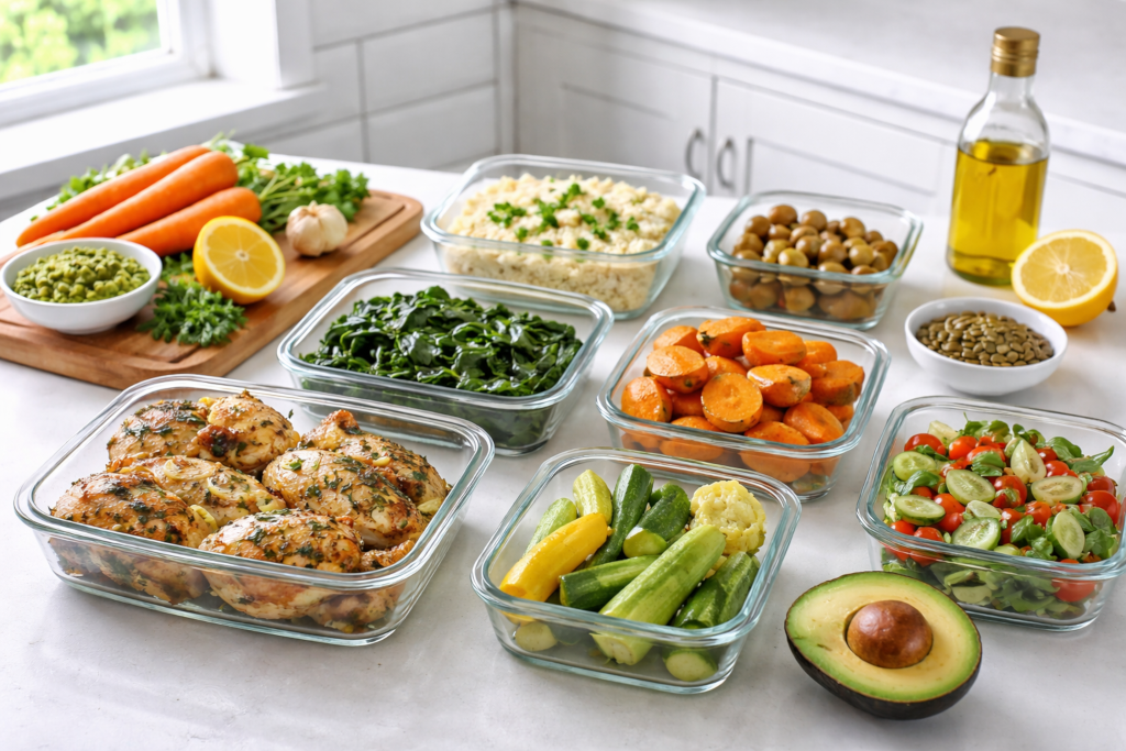 Healthy Meal Prep at Home