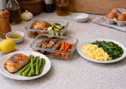 Healthy Meal Prep on Display