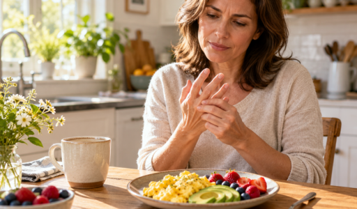 Joint Stiffness at Breakfast Table