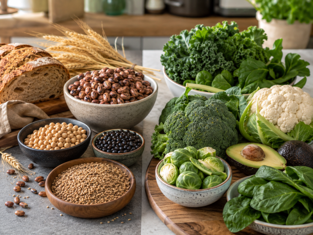Kitchen Bounty with Grains and Greens