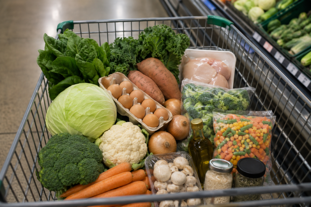 Low Budget Low Lectin Grocery Cart