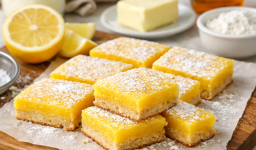Low-Lectin Lemon Bars