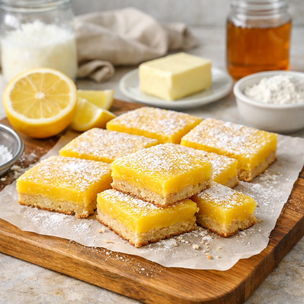 Low-Lectin Lemon Bars