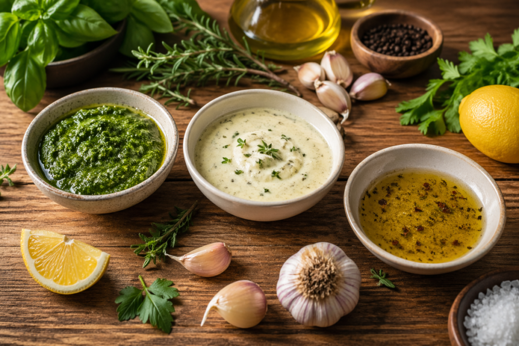 Low-lectin Sauces