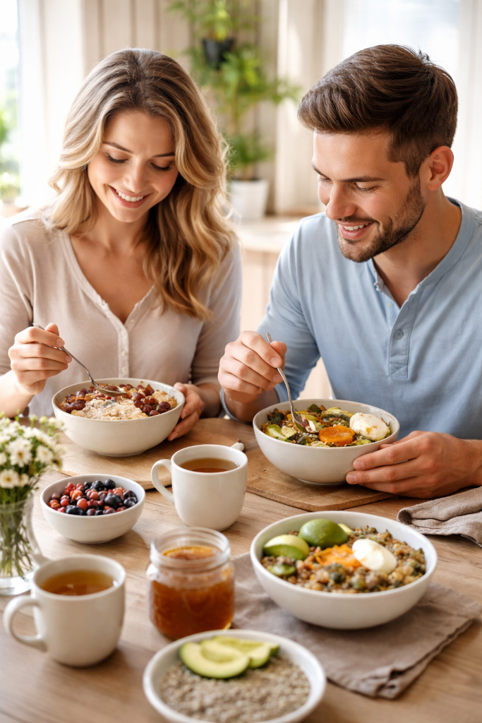 Morning Breakfasts Bowls