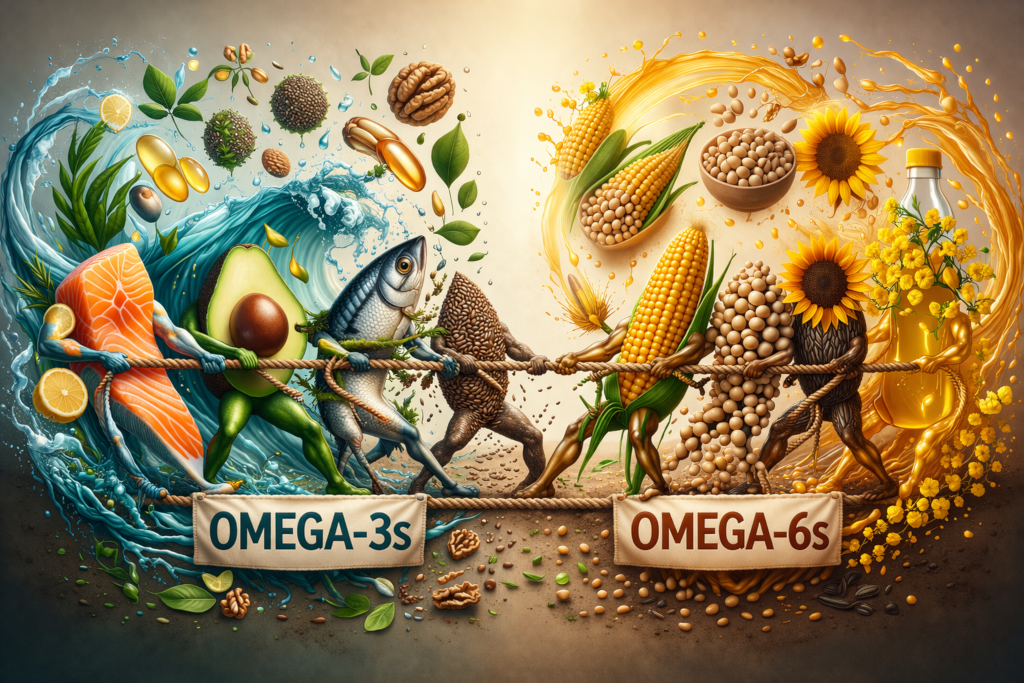 Omega 3's vs Omega 6's