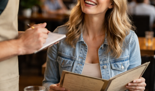 Ordering Lunch at a Restaurant