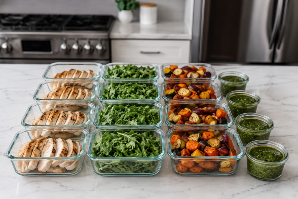 Organized Meal Prep