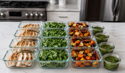 Organized Meal Prep