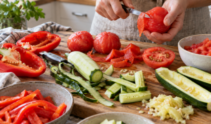 Peeling Vegetables for Low-Lectin