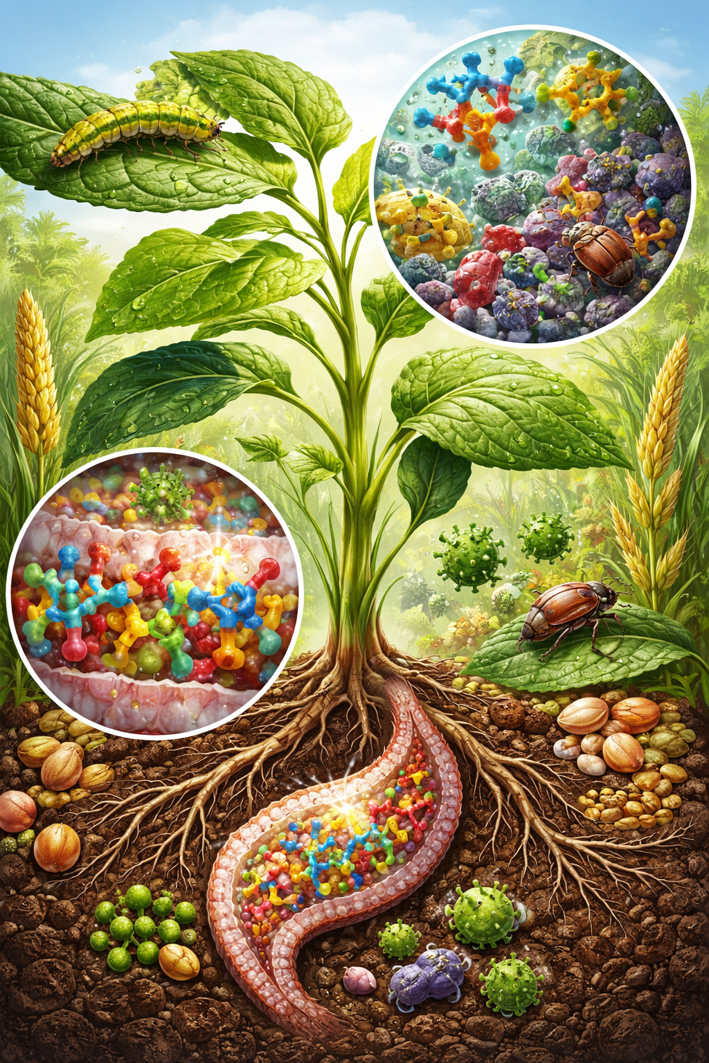 Plant Defense with lectins and Insects