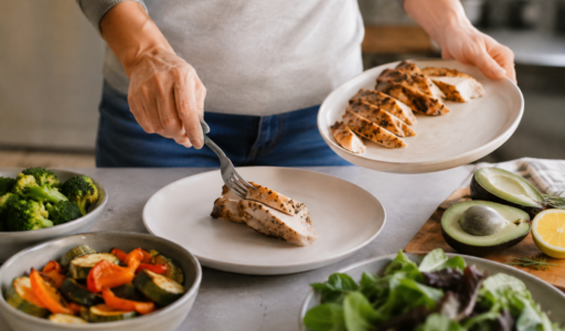 Plating Protein First