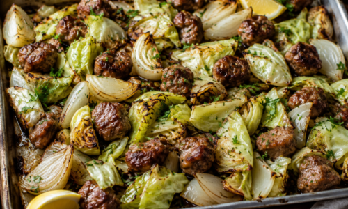 Pork Sausage & Cabbage Sheet Pan: A Simple Low-Lectin Dinner