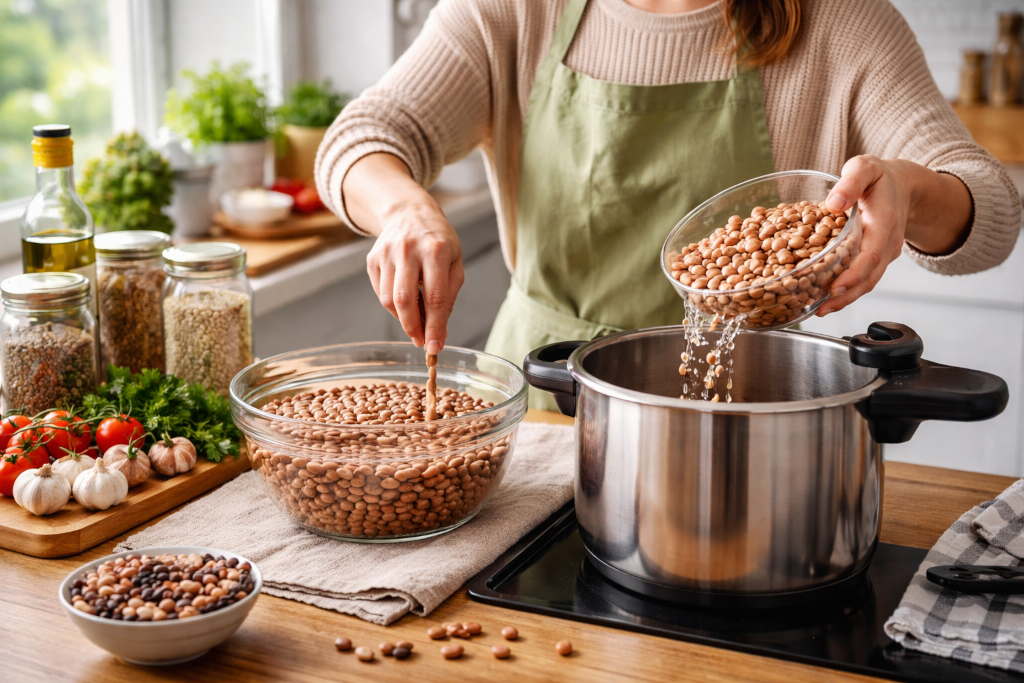 Preparing Beans 2 Ways