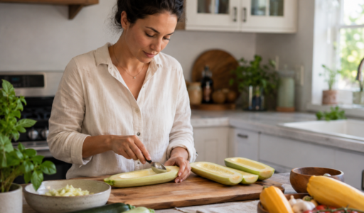 Preparing Fresh Ingredients