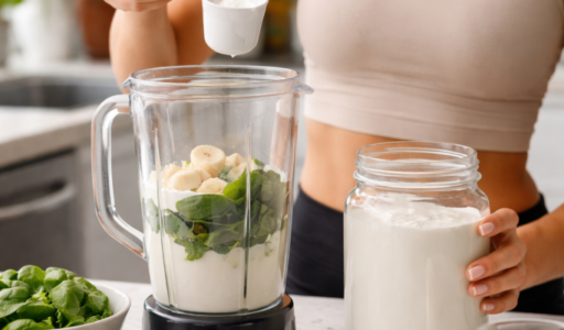 Preparing a Healthy Smoothie