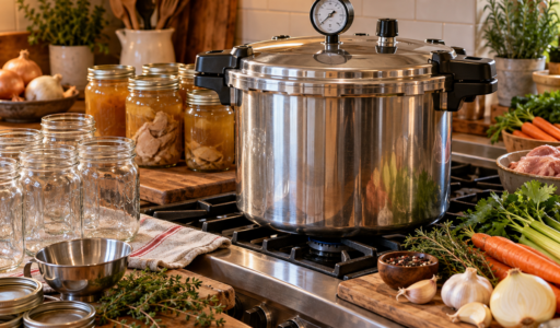 Pressure Canning in the Kitchen