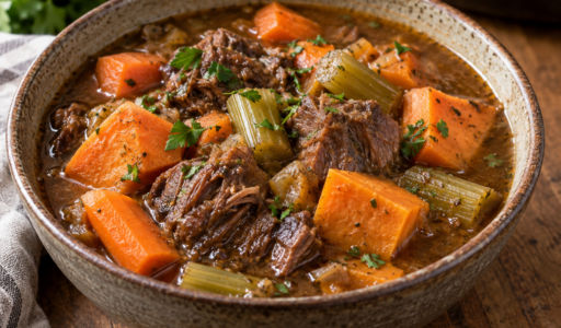 Pressure Cooked Beef Stew with Vegetables