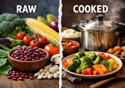 Raw Vs. Cooked