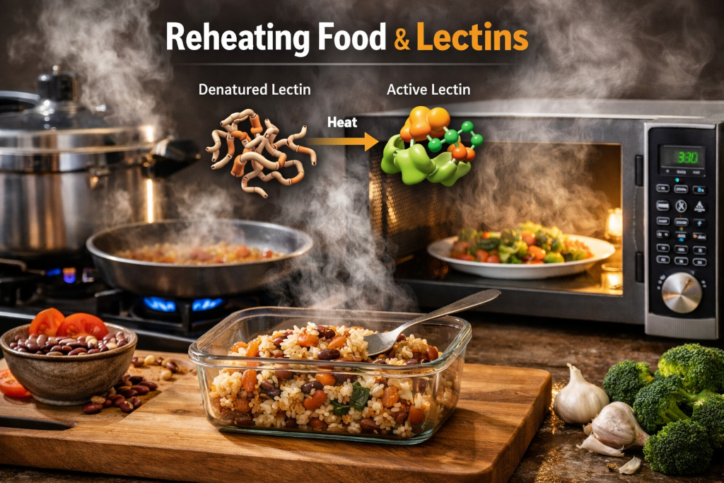 Reheating Food with Lectins Focus