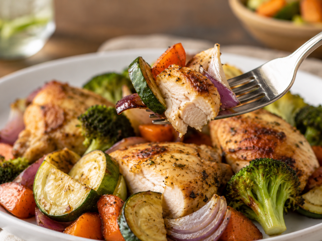 Roasted Chicken and Vegetables