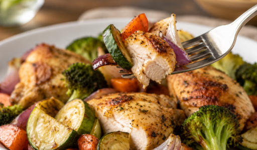 Roasted Chicken and Vegetables
