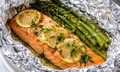 Wild Salmon & Asparagus Foil Packets: A Simple Low-Lectin Dinner Built for Real Life