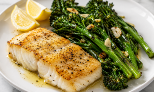 Pan-Seared Cod with Sautéed Broccolini: A Bright, Low-Lectin Dinner That Knows When to Stop