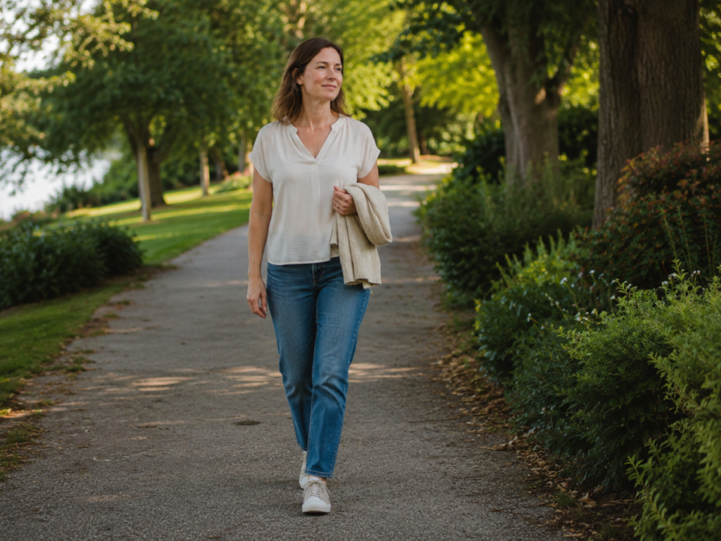 Serene Walk Through Peaceful Talk