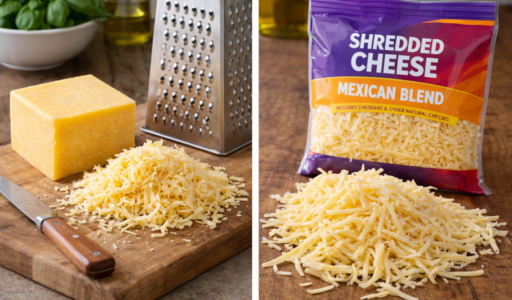 Shredded Cheese Natural and Processed