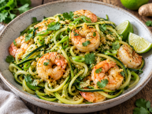 Wild Shrimp & Zucchini Noodle Stir-Fry: A Fresh, Flavorful Low-Lectin Meal