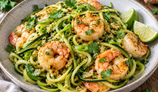 Shrimp and Zoodles