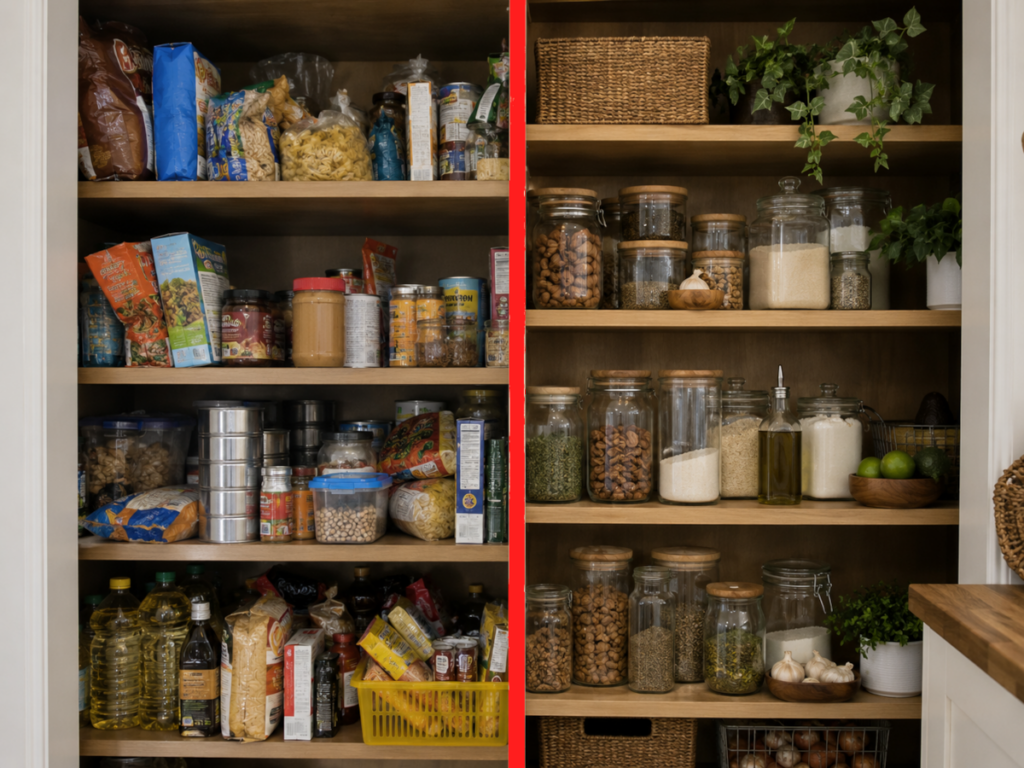 Split Pantry Transition