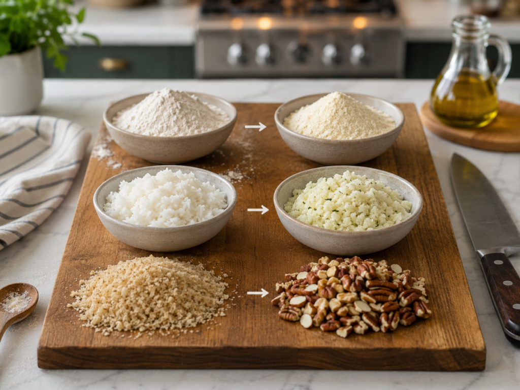 Swaps for Texture and Flavor