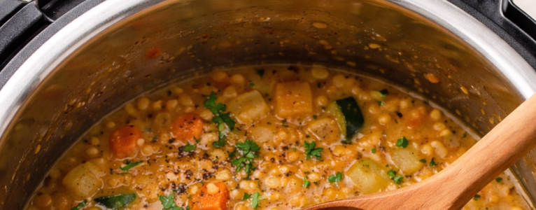 Pressure-Cooked Lentil Substitute Soup Recipe: Reimagining Lentils in a Low-Lectin Kitchen